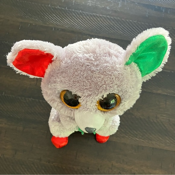 3/$18 - Ty Beanie Boos | Mac the Christmas Mouse stuffed animal - Picture 5 of 9